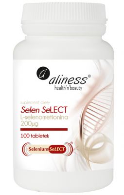 Selen Select L-selenometionina 200ug 100 tab
