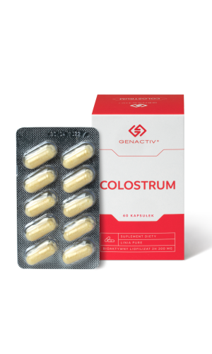 Colostrum SIARA Colostrigen 200mg x 60 kaps  SIARA odporność ZDROWE JELITA układ nerwowy
