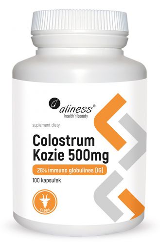 Colostrum Kozie IG28% 500mg x 100kaps