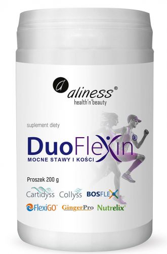 Kolagen Duoflexin® 200 g, mocne stawy i kości 100% natural x 200 g proszek