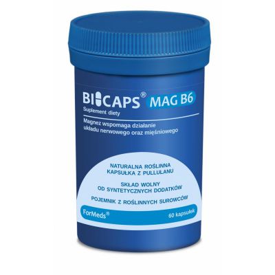 Bicaps Magnez MagB6 60kaps. (cytrynian magnezu + P5P)