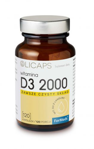 Olicaps witamina D3 2000 120 kaps