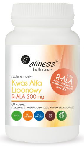 Kwas Alfa Liponowy R-ALA 200 mg